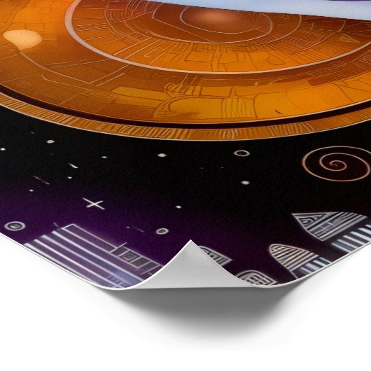 Schoonheid van het kubisme poster (Hoek)