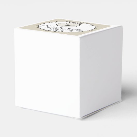 Schoonheid van het leven bedankdoosjes (Achterkant)