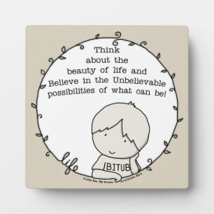 Schoonheid van het leven fotoplaat