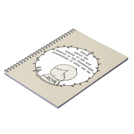 Schoonheid van het leven notitieboek (Linkerzijde)