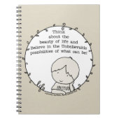 Schoonheid van het leven notitieboek (Voorkant)