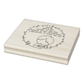 Schoonheid van het leven rubberstempel (Stempel)