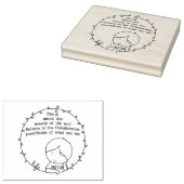 Schoonheid van het leven rubberstempel (Gestempeld)