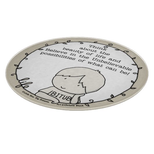 Schoonheid van het leven snijplank (Hoek)