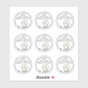 Schoonheid van het leven sticker