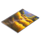 Schoonheid van het pad op de Gele Grasheuvel Notitieboek (Linkerzijde)