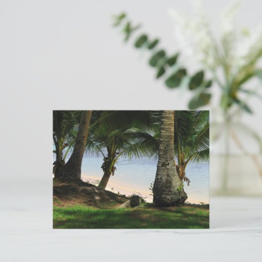 Schoonheid van het strand briefkaart (Staand voorkant)