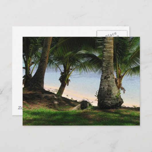 Schoonheid van het strand briefkaart (Voorkant / Achterkant)