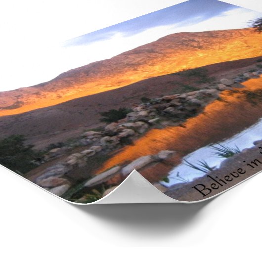 Schoonheid van je dromen poster (Hoek)