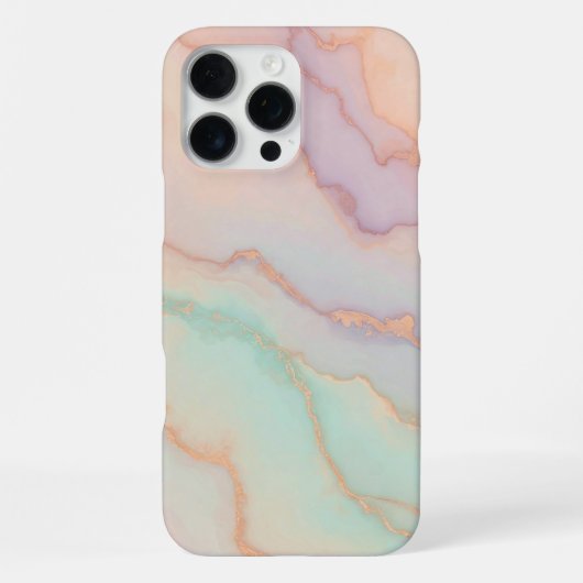 Schoonheid van marmer iPhone hoesje (Achterkant)