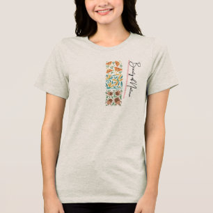 Schoonheid van Natuur Minimalistische insectenty Tri-Blend Shirt