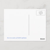 Schoonheid van oceaangolven Briefkaart (Achterkant)