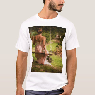 Schoonheid van olieverfkunst t-shirt
