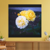 Schoonheid van Rozen Canvas Afdruk (Insitu (Woonkamer))