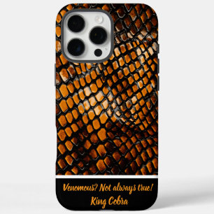 Schoonheid van slangenhuiden in natuur iPhone 16 pro max hoesje