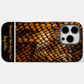 Schoonheid van slangenhuiden in natuur Case-Mate iPhone case (Achterkant (horizontaal))