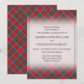 Schoonheid van tartan Clan MacBean MacBain Schotse (Voorkant / Achterkant)
