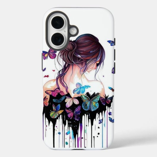 Schoonheid van vrouwen op telefoonhoes Case-Mate iPhone case (Achterkant)