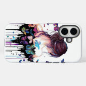 Schoonheid van vrouwen op telefoonhoes Case-Mate iPhone case (Achterkant (horizontaal))