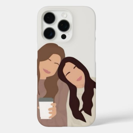 Schoonheid van vrouwen op telefoonhoes Case-Mate iPhone case (Achterkant)