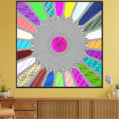 Schoonheid van wiskunde canvas afdruk (Insitu (Woonkamer))