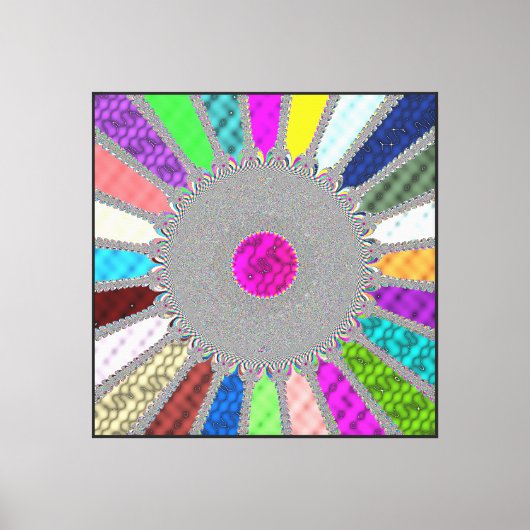 Schoonheid van wiskunde canvas afdruk (Voorkant)