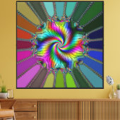 Schoonheid van wiskunde canvas afdruk (Insitu (Woonkamer))