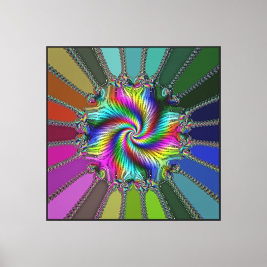 Schoonheid van wiskunde canvas afdruk (Voorkant)