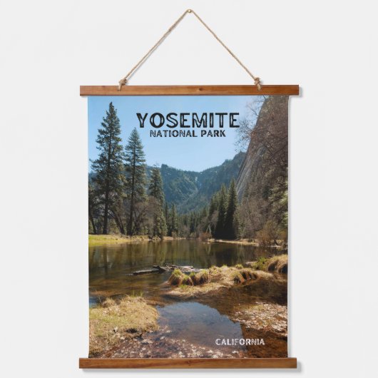 Schoonheid van Yosemite National Park Hangend Wandkleed (Voorkant)