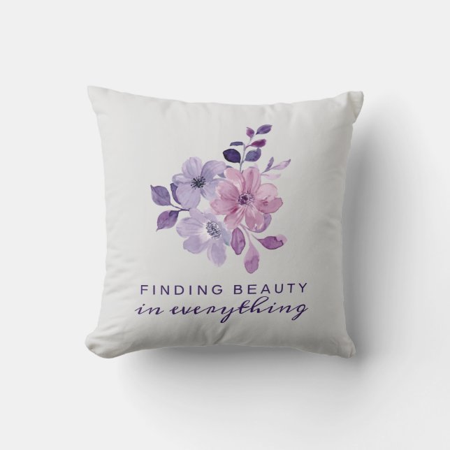 Schoonheid vinden in alles kussen (Voorkant)