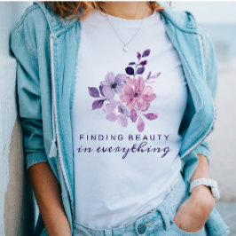 Schoonheid vinden in alles t-shirt