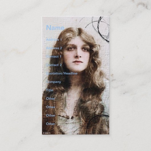  schoonheid visitekaartje (Voorkant)