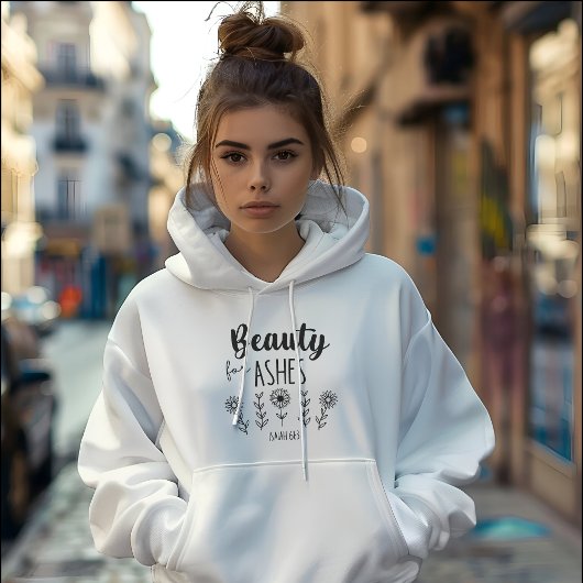 "Schoonheid voor as" Bijbel Verse, Healing Hoodie