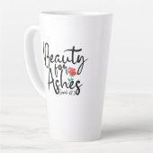 Schoonheid voor As Grote Latte Mok 17 oz. (Linkerhoek)