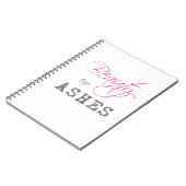 Schoonheid voor Ashes-laptops Notitieboek (Linkerzijde)