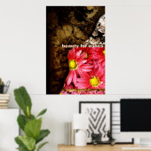 Schoonheid voor assen poster (Thuiskantoor)