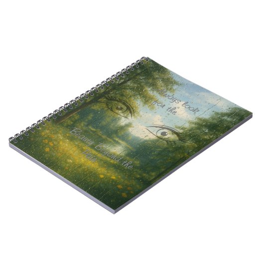 Schoonheid voorbij de pijn Print Notitieboek (Linkerzijde)