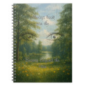 Schoonheid voorbij de pijn Print Notitieboek (Voorkant)