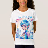 Schoonheid winter elf betoverde vorst koningin kun t-shirt (Voorkant)