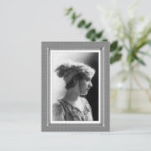  schoonheid - wonderbaarlijk - in zwart-wit briefkaart (Staand voorkant)