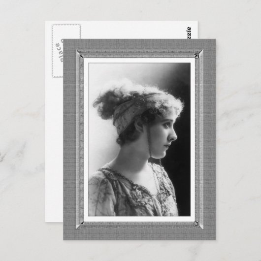  schoonheid - wonderbaarlijk - in zwart-wit briefkaart (Voorkant / Achterkant)