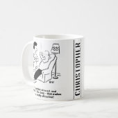 Schoonheid zit slechts aan de oppervlakte koffiemok (Voorkant links)