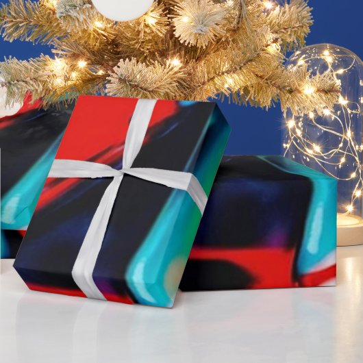 Schoonheidige Kleurenbende Cadeaupapier (Feestdagen)