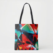 Schoonheidige Kleurenbende Tote Bag (Voorkant)