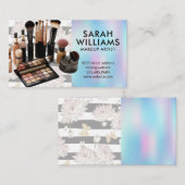 Schoonheids Cosmetica | Make-up Kit Visitekaartje (Voorkant / Achterkant)