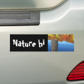 schoonheidsbarrière bumpersticker (Op auto)