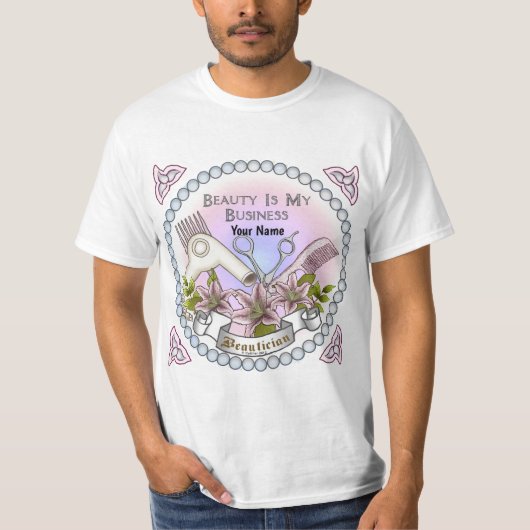 Schoonheidsbedrijf T-shirt (Voorkant)
