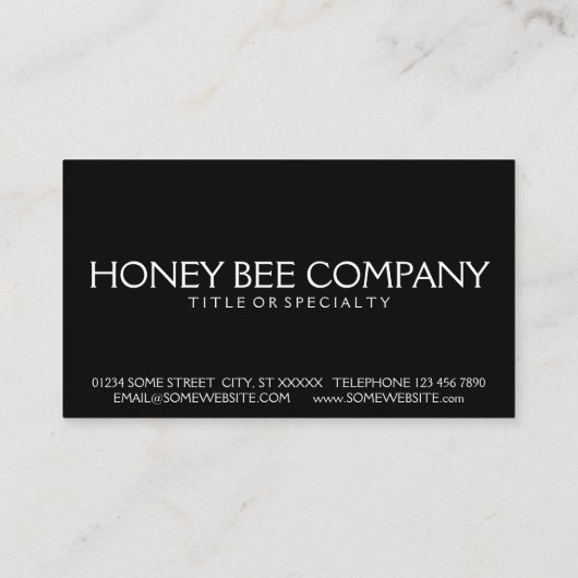 schoonheidsbijen visitekaartje (Achterkant)