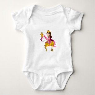 Schoonheidscartoonprinses Romper