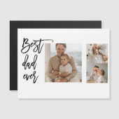 Schoonheidscollage Foto Beste Papa Ooit Cadeau (Voorkant / Achterkant)